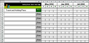 action plan template -excel